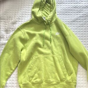 Nike Vibrant Green Pullover Hoodie